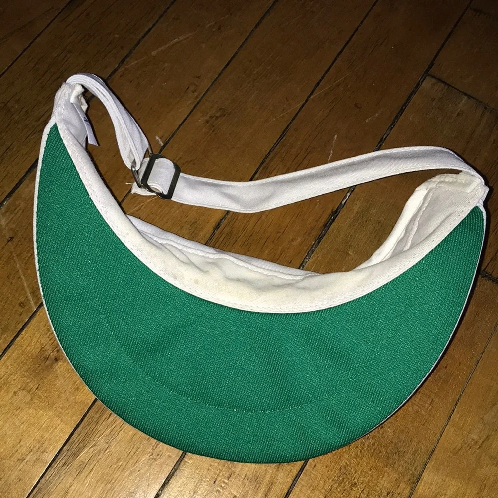 Vintage First of America Classic White Golf Visor